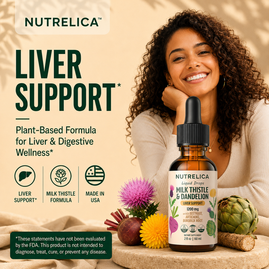 Milk Thistle & Dandelion with Beet Root, Artichoke & Burdock – Liver Support