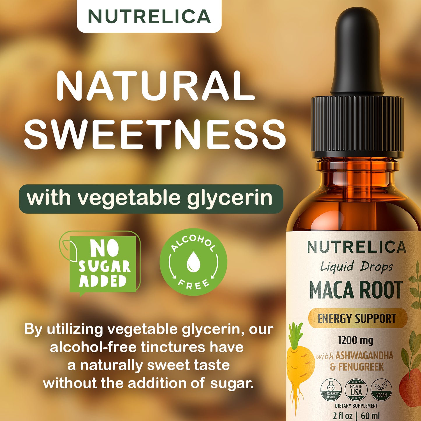 Maca Root with Ashwagandha & Fenugreek – Energy Support