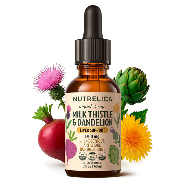 Milk Thistle & Dandelion with Beet Root, Artichoke & Burdock