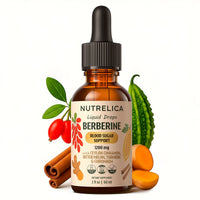 Berberine botanicals — barberry, cinnamon, bitter melon and turmeric